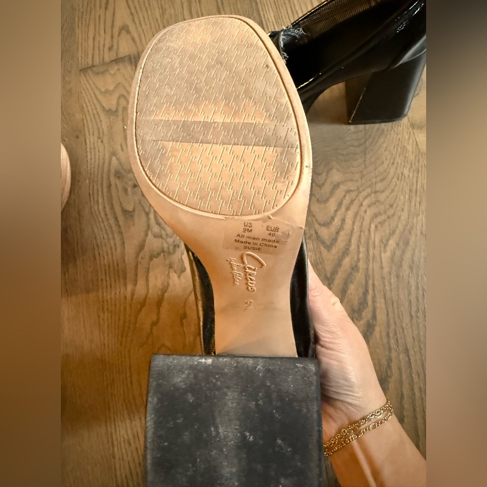 Circus NY by Sam Edelman Susie platform loafers in black gloss, size 9 EUC. - Picture 6 of 7